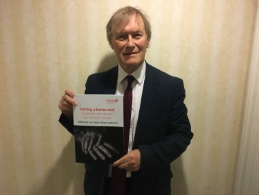 Southend West MP wants better deal for people with rare cancers 